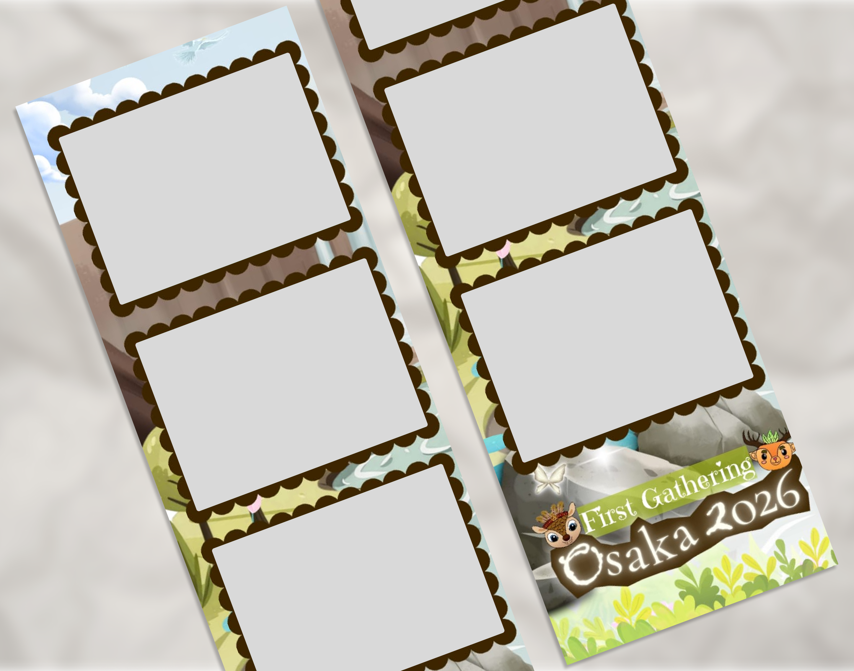 OSAKA NATURE SCALLOP FRAME