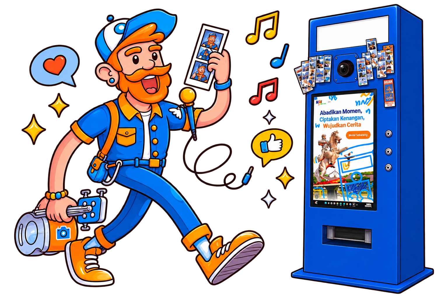 Sebooth Mascot Package Artwork
